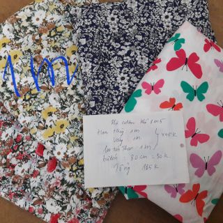 Sét vải thô cotton