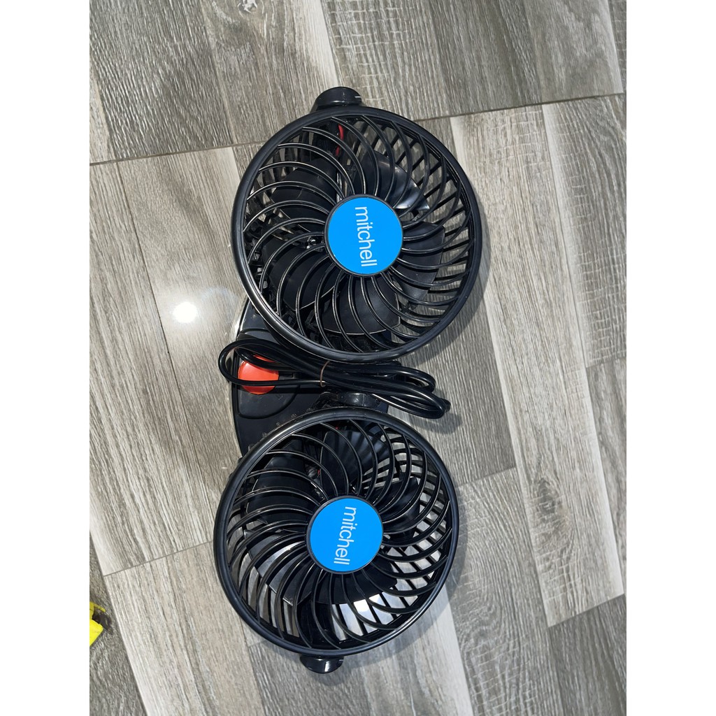 Sản phẩm gia đình làm: combo 3 Quạt đôi to 14cm UHC1 chân tròn xịn