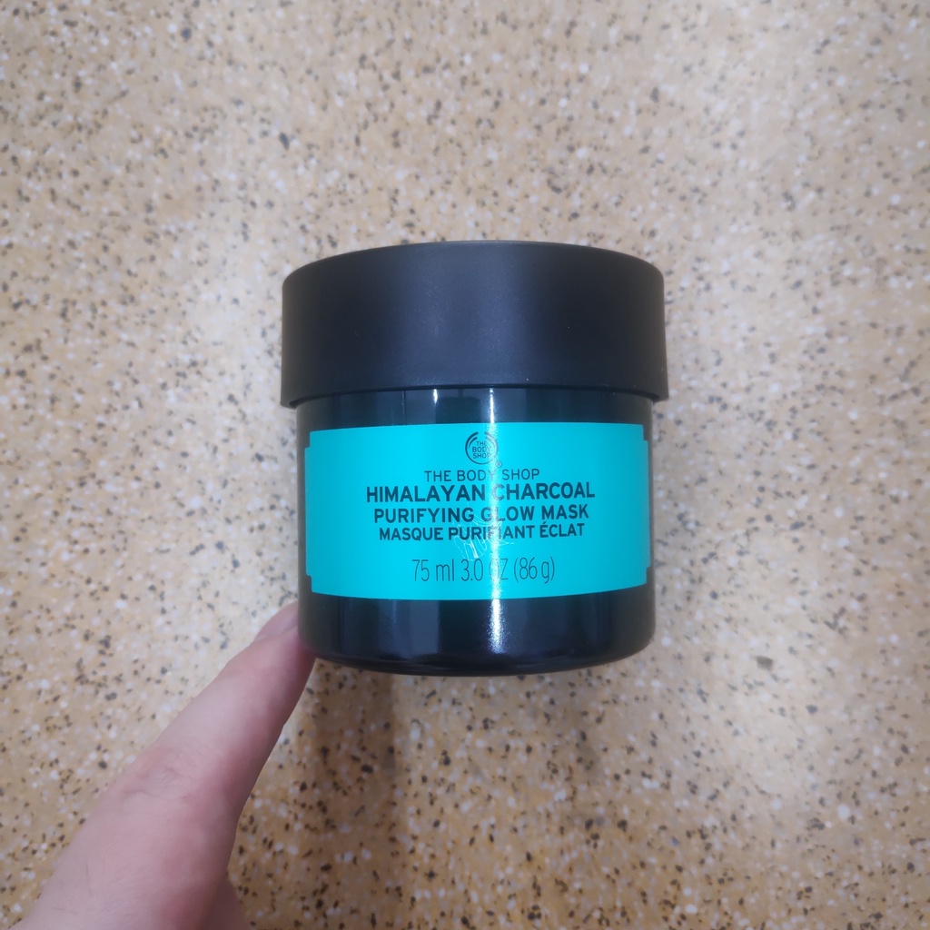 The Body Shop Himalayan Charcoal Purifying Glow Mask - Mặt Nạ Thải Độc