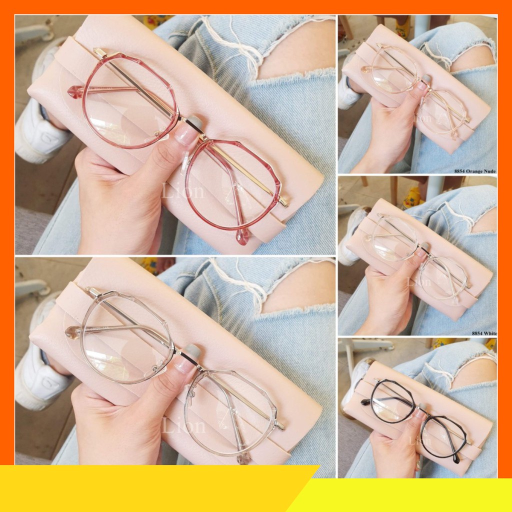 Gọng kính thời trang dáng bầu Hàn Quốc