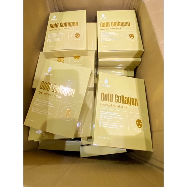 combo 10 hộp Mask Gold Collagen