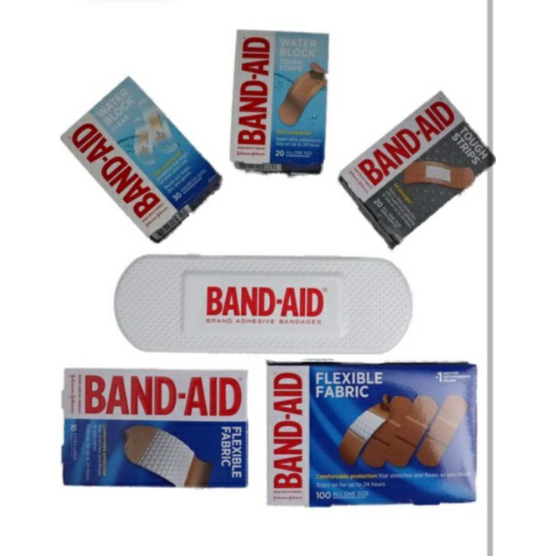 Hộp băng keo dán cá nhân Band-AidBrand Adhesive Bandages 188 miếng