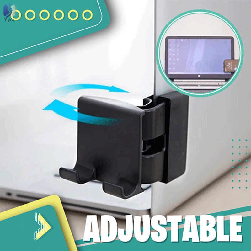 Giá đỡ điện thoại gắn bên hông màn hình máy tính xách tay