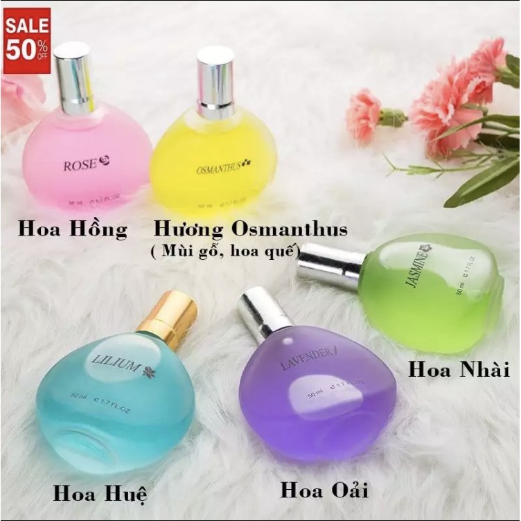 Nước Hoa Nữ Mùi Thơm Levender Quyến Rũ Không Thể Bỏ Lỡ, Hương Thoang Thoảng Dịu Nhẹ Tự Nhiên, Thể Tích 50ml | BigBuy360 - bigbuy360.vn