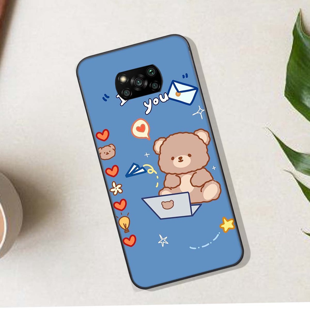 Ốp lưng Xiaomi POCO X3 in hình Gấu xinh xắn, Bò sữa đáng yêu,  ĐẸP -  RẺ - XINH - ĐỘC ĐÁO