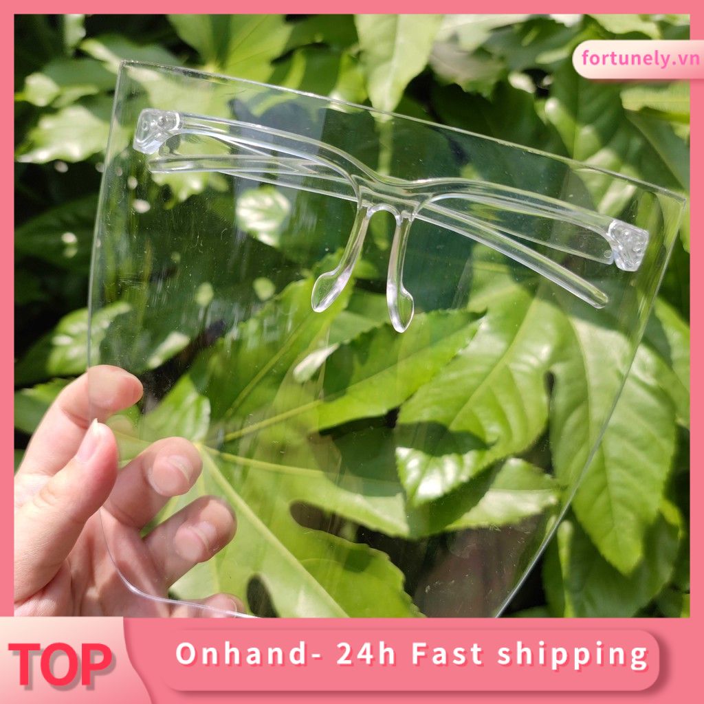 Face Shield - Kính che mặt phòng dịch - Loại tốt - Kính Mắt Chống Giọt Bắn Đồ Bảo HộMắt kính bảo hộ FACE SHIELD bảo vệ khuôn mặt mẫu fortunely.vn | BigBuy360 - bigbuy360.vn