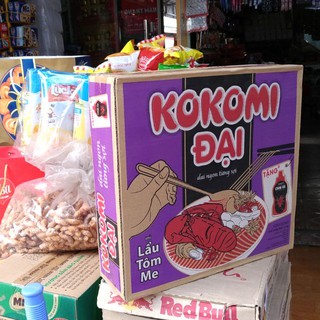 Thùng 30 Gói Mì Kokomi Đại Tôm Chua Cay (75g / Gói)