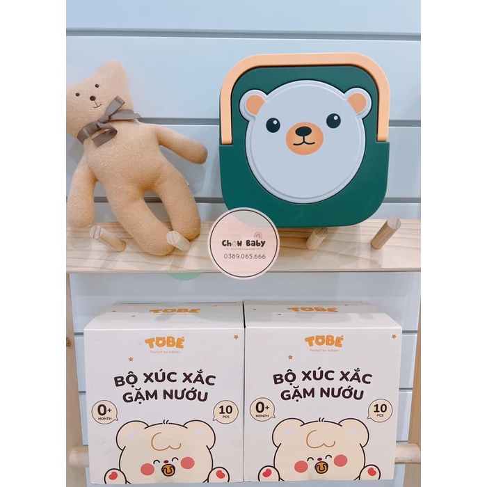 Bộ đồ chơi xúc xắc gặm nướu 10 chi tiết ToBé siêu tiện dụng và an toàn cho bé