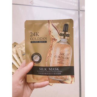 1 miếng MẶT NẠ VÀNG 24K LUXURY Golden Mask