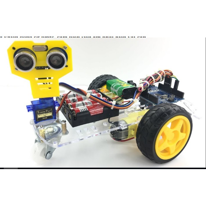 Bộ Kít Robot Tránh Vật Cản