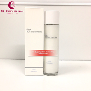 (CHÍNH HÃNG) Beta Moisture Emulsion Sữa Dưỡng Ẩm Cho Da Dầu, Mụn, Da Nhạy Cảm - 150ml