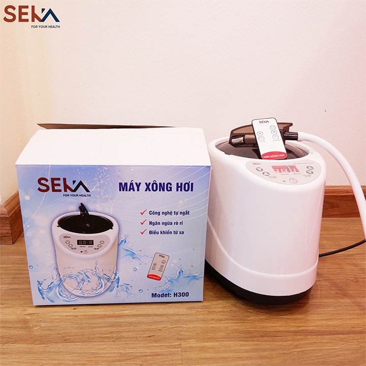 Nồi Xông Hơi Điện Tại Nhà SEKA Dùng Cho Gia Đình, Sau Sinh, Spa-Có Tích Hợp Remote