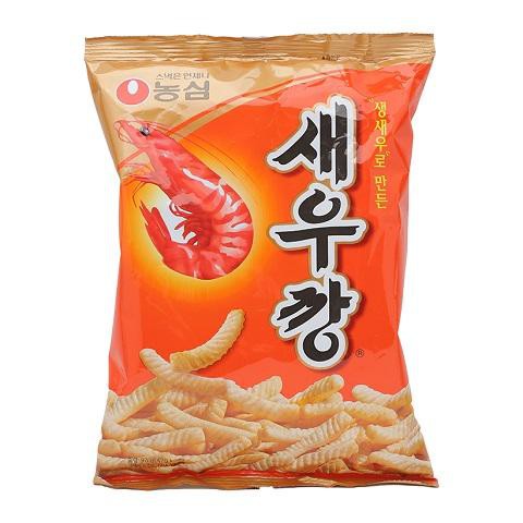 Snack tôm không cay 90g hàng nội địa Hàn Quốc