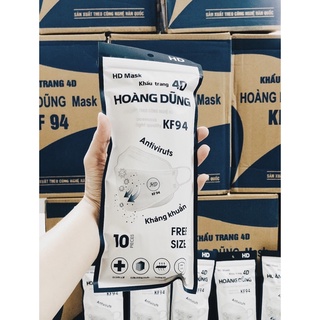 Thùng khẩu trang kf94 hoàng dũng - thùng 300 cái