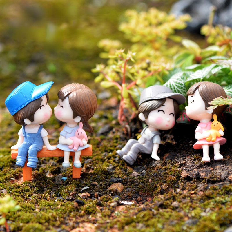 Cặp Đôi Trang Trí Tiểu Cảnh Đám Cưới