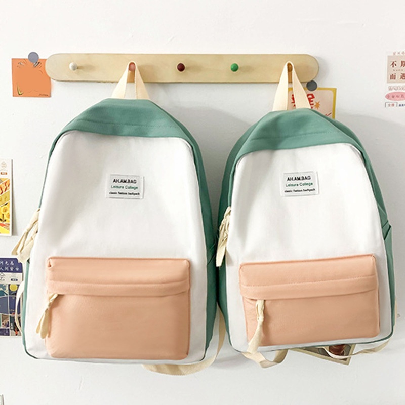 Ba Lô Đựng Laptop Thiết Kế Đơn Giản Dễ Thương Cho Tuổi Teen