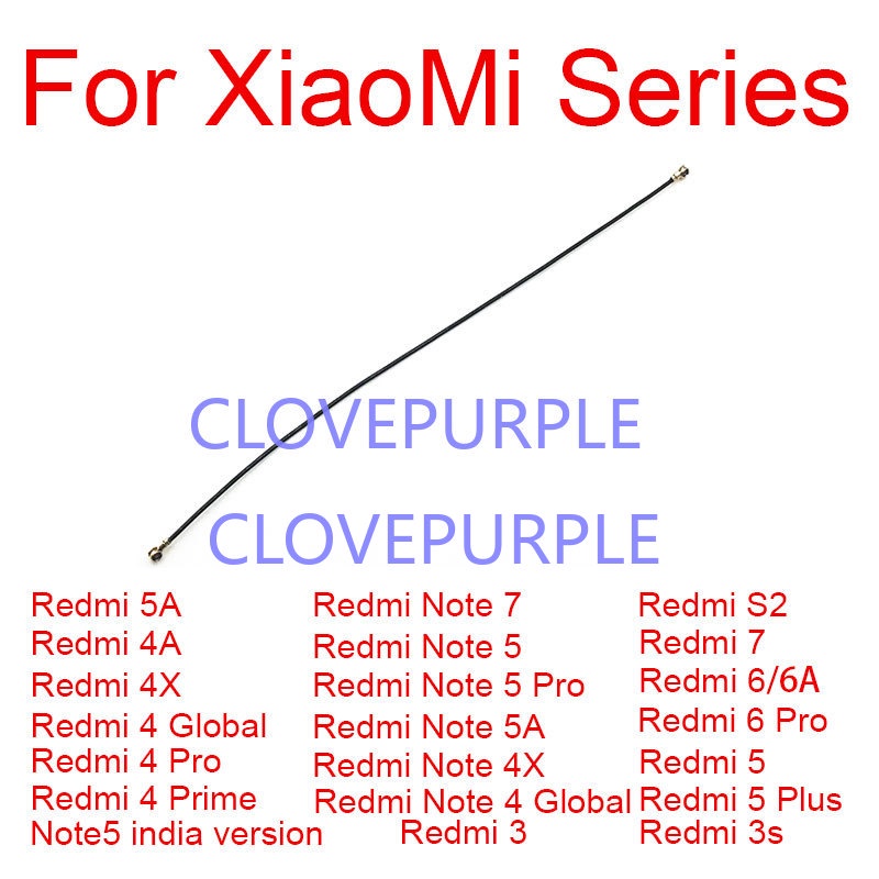 Dây cáp linh hoạt nối ăng ten tín hiệu wifi toàn cầu cho Xiaomi Redmi Note 3 S 4 5 6 7 S2 X A Pro Plus Prime