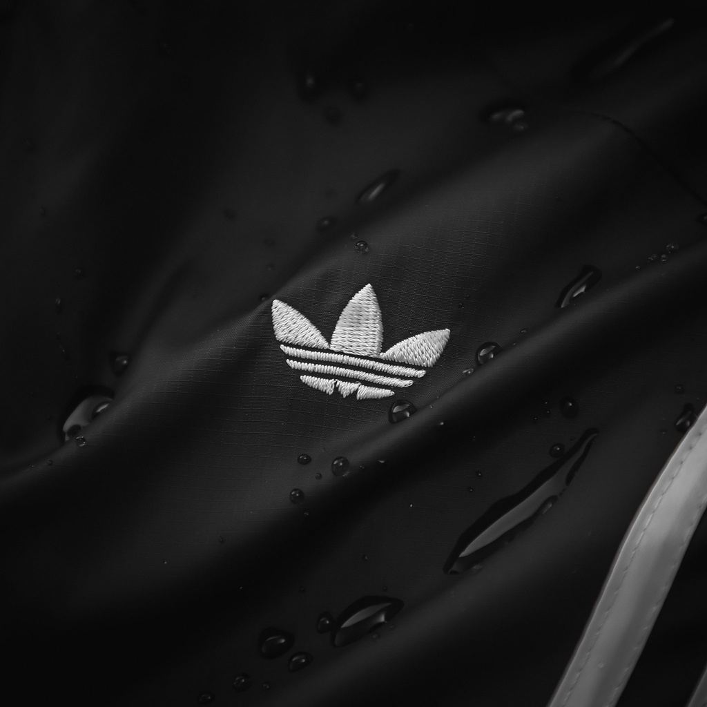 Aó Khoác gió nam DAS O.SKATEBOARDING JACKET 3-STRIPES PRIMEBLUE thể thao chống nước cao cấp xuất khẩu