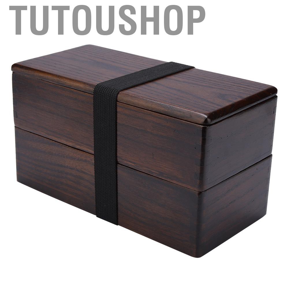 Hộp Đựng Cơm 3 Ngăn Bằng Gỗ Tự Nhiên