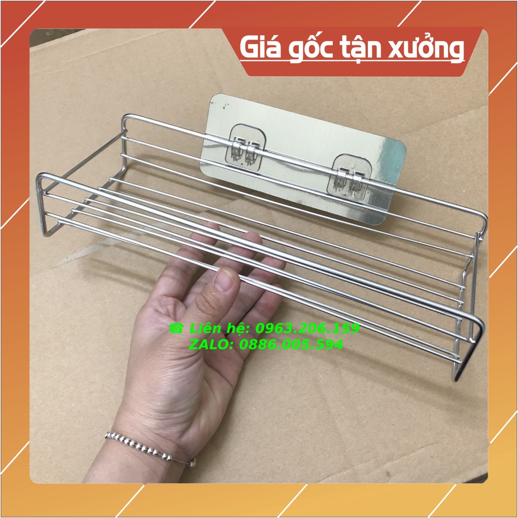 [NEW] Kệ Giá Chữ Nhật INOX đa năng nhà bếp, nhà tắm, phòng ngủ, phòng làm việc