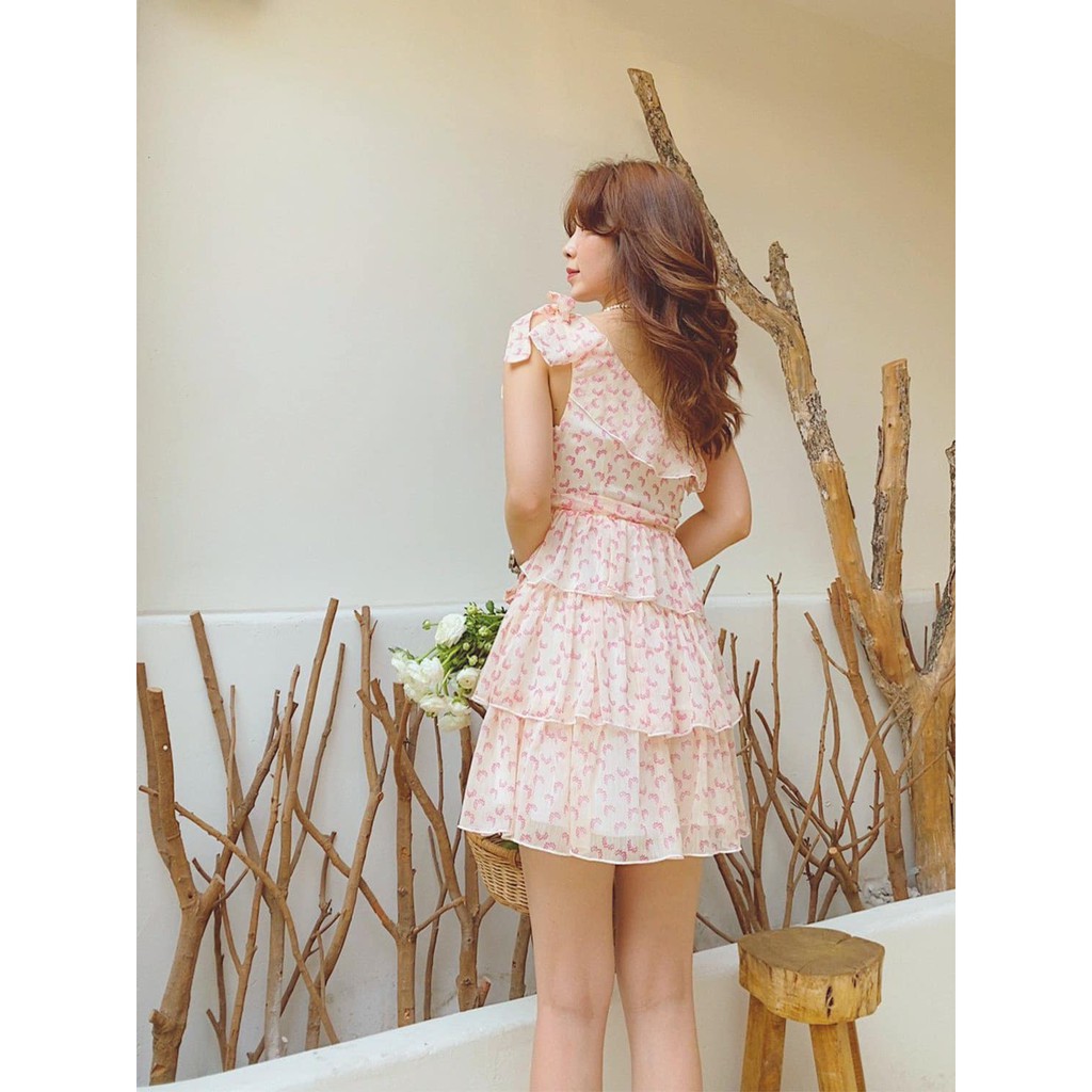 Đầm xoè xéo vai Mosa Dress Gem Clothing SP060456