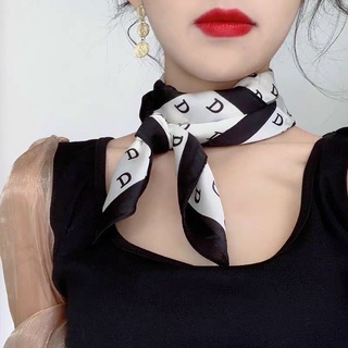 Khăn lụa quàng cổ , thắt nơ cách điệu lụa cao cấp Bống Chic