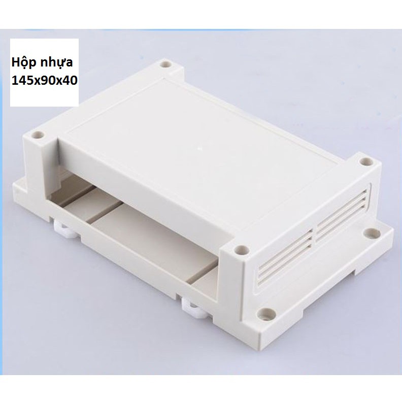 Hộp nhựa PLC 145X90X40 (Lỗ 2 phía)