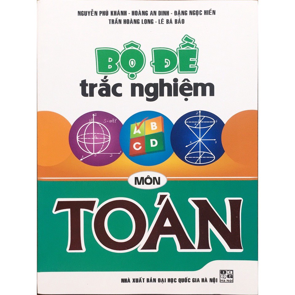 Sách - Bộ Đề Trắc Nghiệm Môn Toán