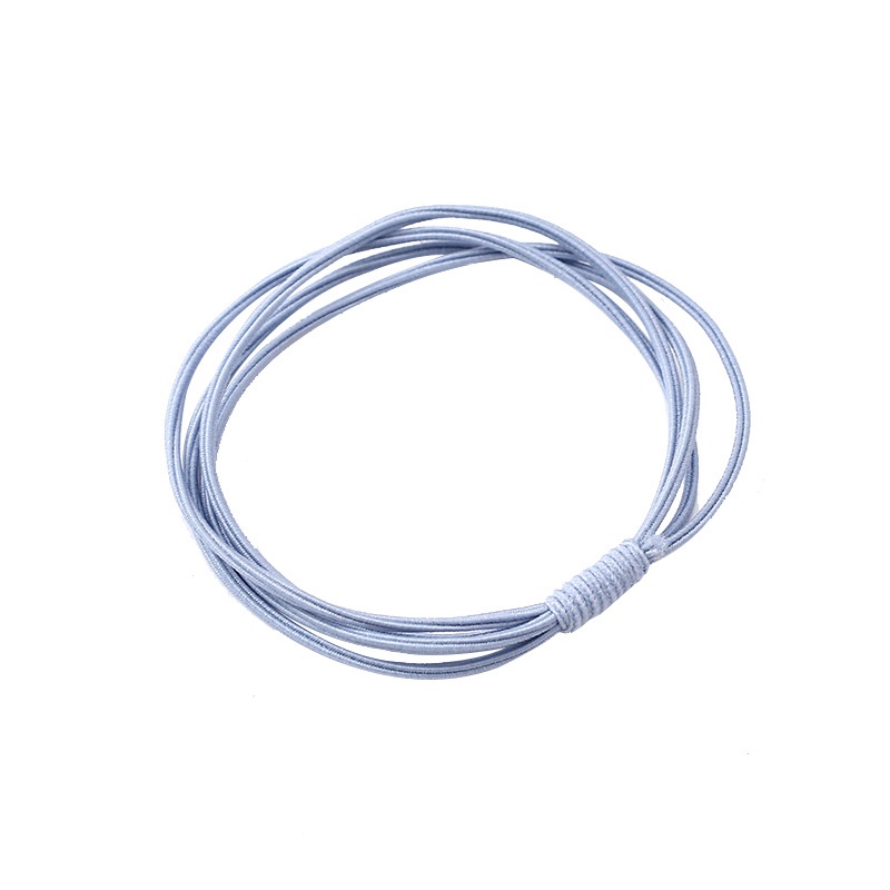 Dây Cột Tóc Cao Su Kiểu Hàn Quốc Đơn Giản Dễ Thương