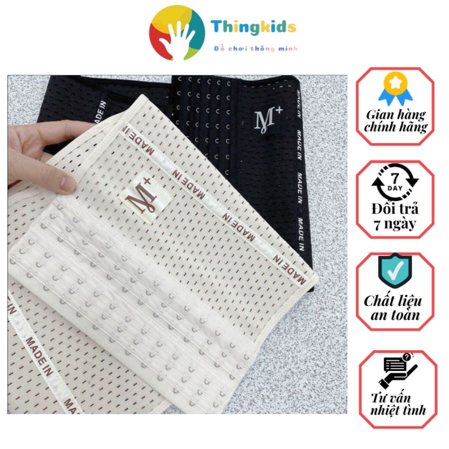 Đai nịt bụng thông hơi chống cuộn chữ M - Thingkids