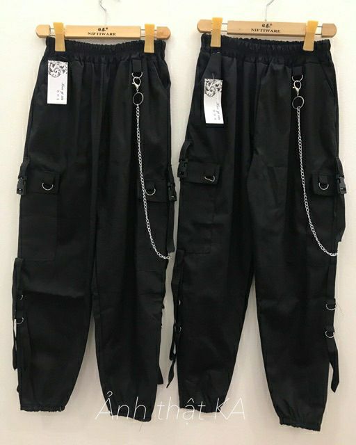 mua 1 tặng 1 Quần kaki jogger kèm dây xích chạy dây khoen unisex | BigBuy360 - bigbuy360.vn
