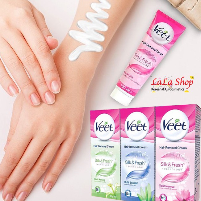 Kem Tẩy Lông Veet Cream Depilatoire 100ml & 200ml