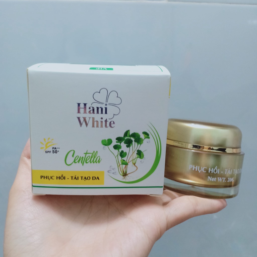 Kem hani white phục hồi-tái tạo da 20g