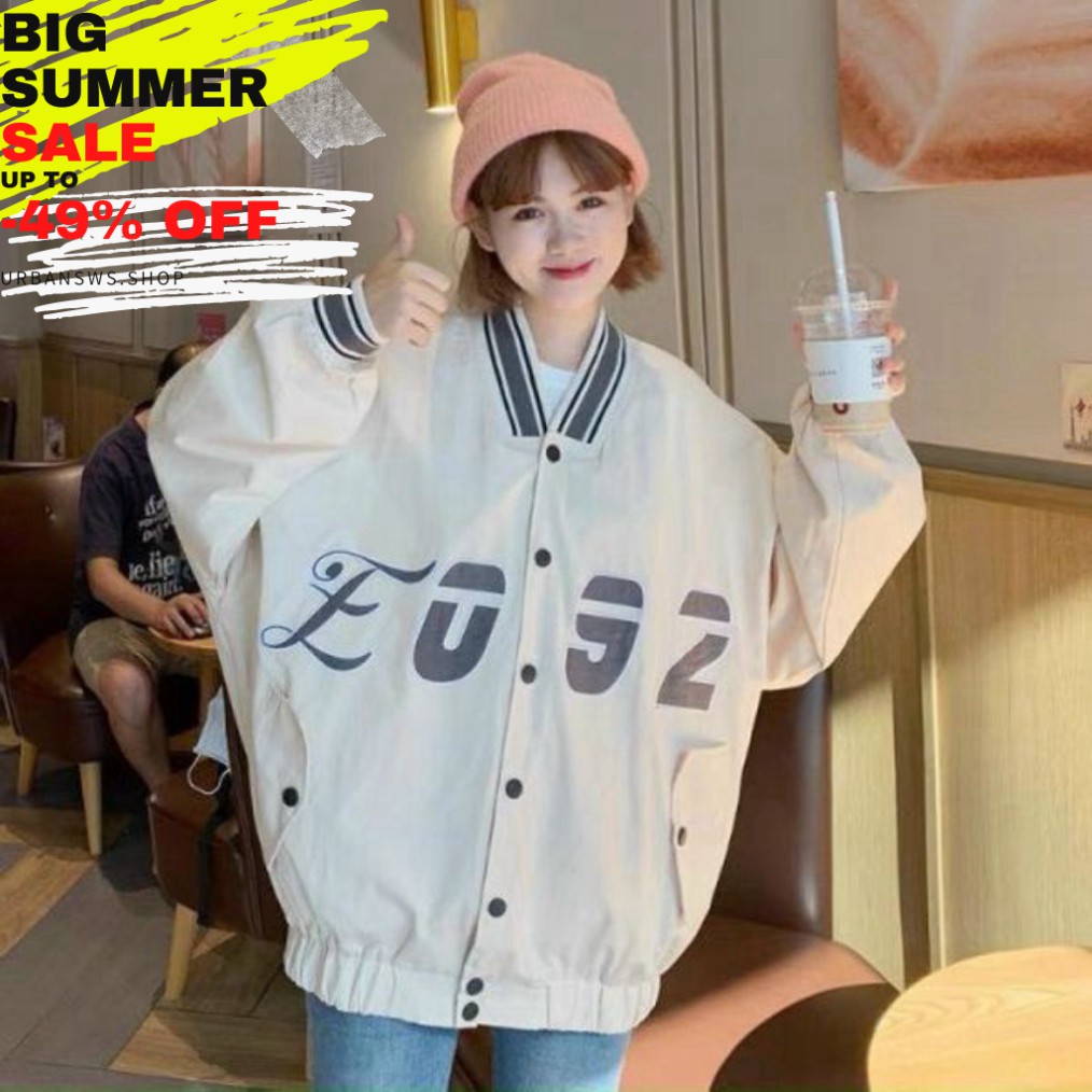 (XẢ KHO NGHỈ SHOPEE) Áo Khoác Dù Kiểu Bomber, Chất Dù 2 Lớp, Unisex, Logo In 2 Thân Chuẩn Hàng Shop