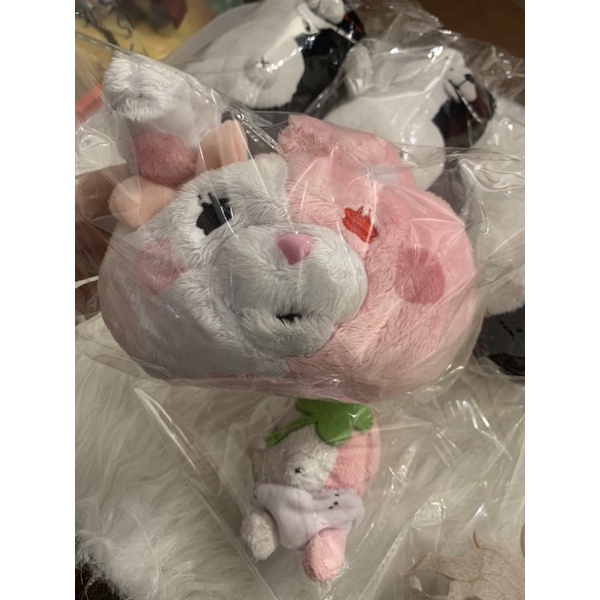[FuRyu] Gấu bông mini plush Danganronpa Monokuma Monomi strap ví bóp chính hãng Nhật Bản