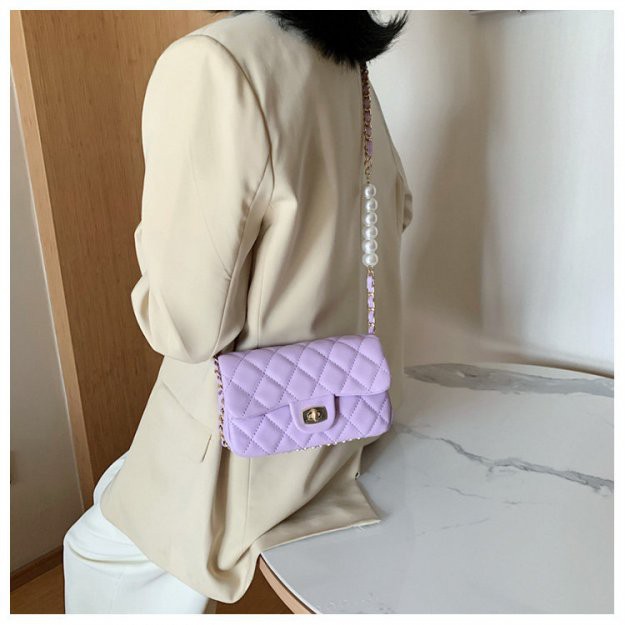 Túi Đeo Chéo Nữ Dây Phối Ngọc LSEOUL X0562