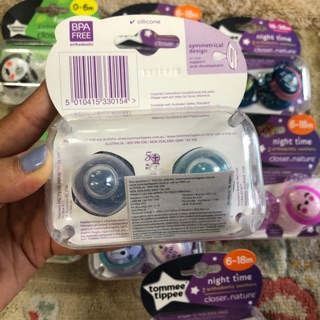 Núm ti giả Tommee Tippee Úc set 2 cái