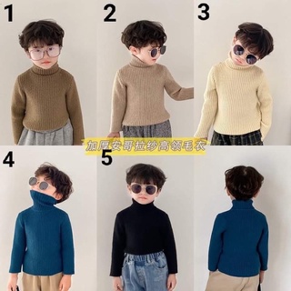 Áo len cổ 3 phân