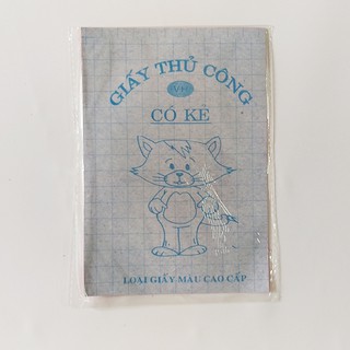 Giấy thủ công loại bé & to