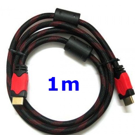 Cáp HDMI to HDMI 1m 1.5m đen hoặc bọc lưới