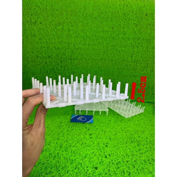 Vỹ Nhựa Lọc Đáy Hồ Cá - Mỏ Vịt Lọc Đáy - Kích Thước 14.5x14.5cm