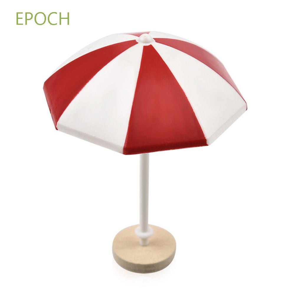 Mô hình cây dù che nắng mini 3 màu xinh xắn trang trí nhà búp bê DIY