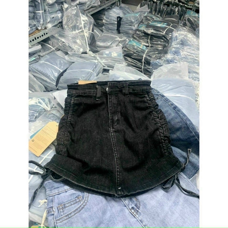 Váy kaki dây rút hai bên 🐝🐝🐝🐝, chân váy ngắn rút dây hai bên siêu xinh