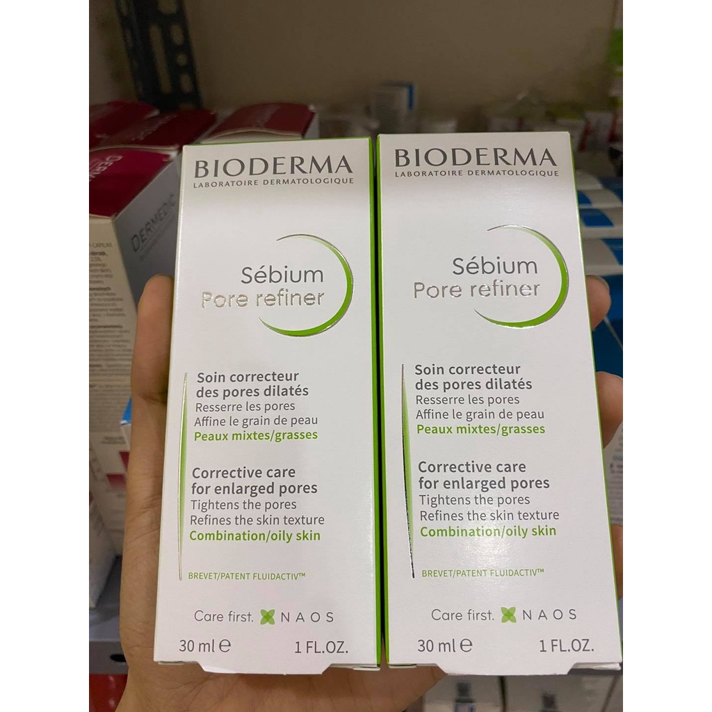 ✔️[Chính Hãng] Kem dưỡng ẩm kiềm dầu, se khít lỗ chân lông Bioderma Sébium Pore refiner