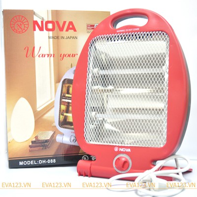 Quạt sưởi Nova 2 bóng 800W hàng loại 1