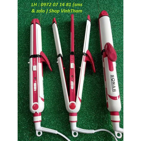 máy làm tóc chính hãng đa năng 3in1 chính hãng