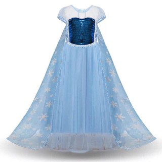 Váy elsa đính kim sa cực đẹp