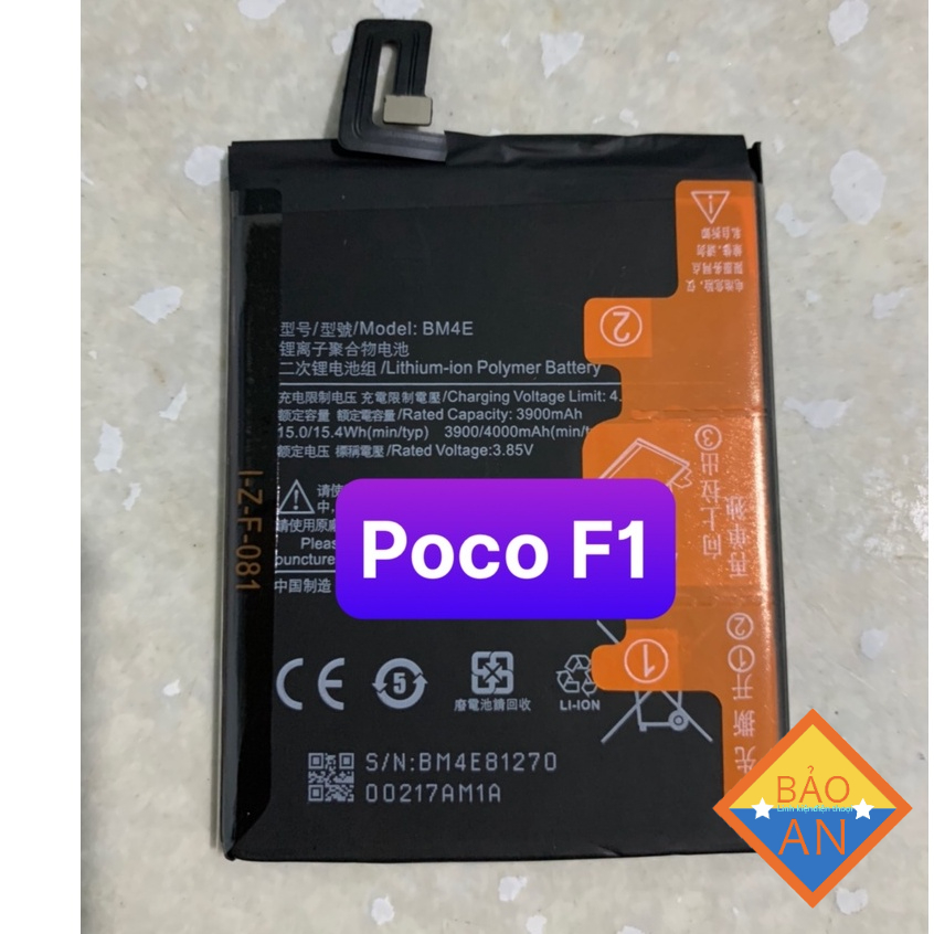 Pin xiaomi pocophone F1 / BM4E -pin zin -4000mah