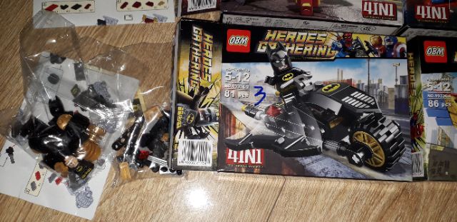 Lắp ráp Người sắt LegoHero Gathering 99334 một hộp