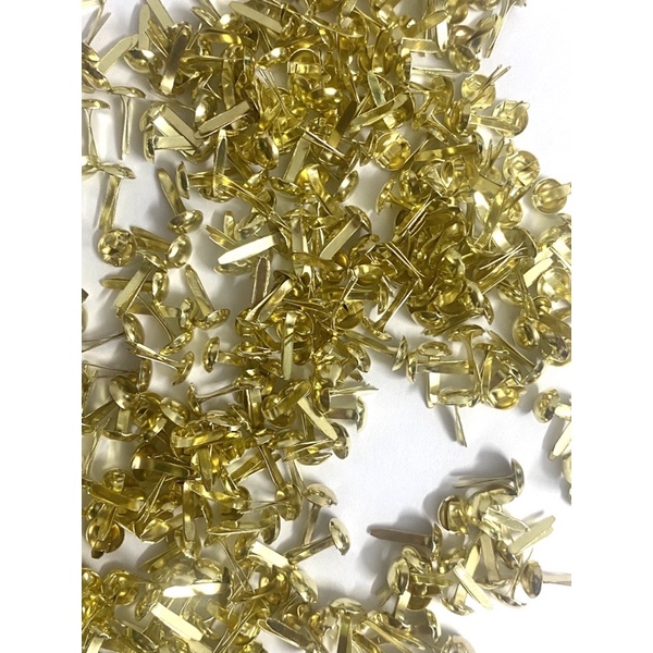 Đinh ghim 2 chân bằng kim loại, dùng làm học liệu, trang trí, handmade, con rối